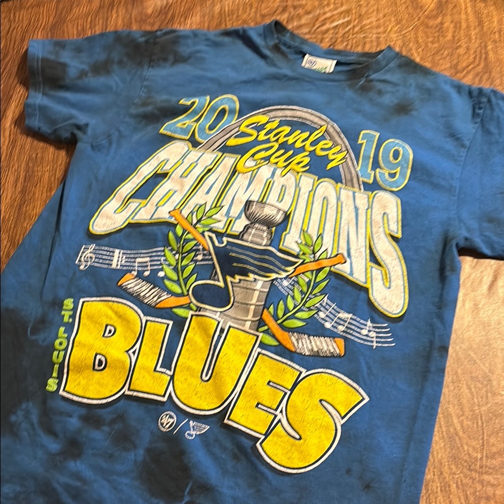 St. Louis Blues Kids Blue Graphic T-Shirt